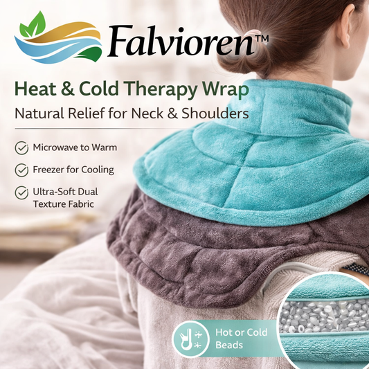Falvioren™ Heat & Cold Therapy Neck & Shoulder Wrap